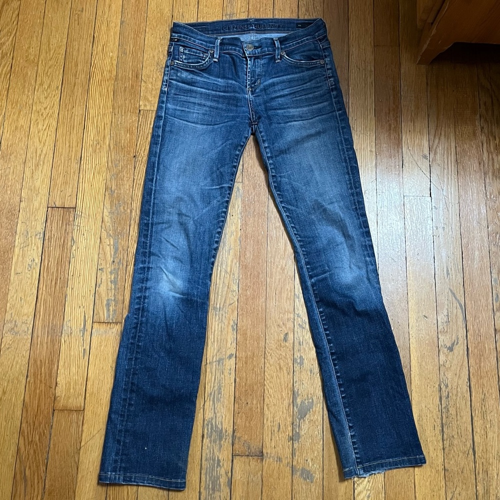 Citizens of Humanity Ava Low Rise Straight Leg Jeans